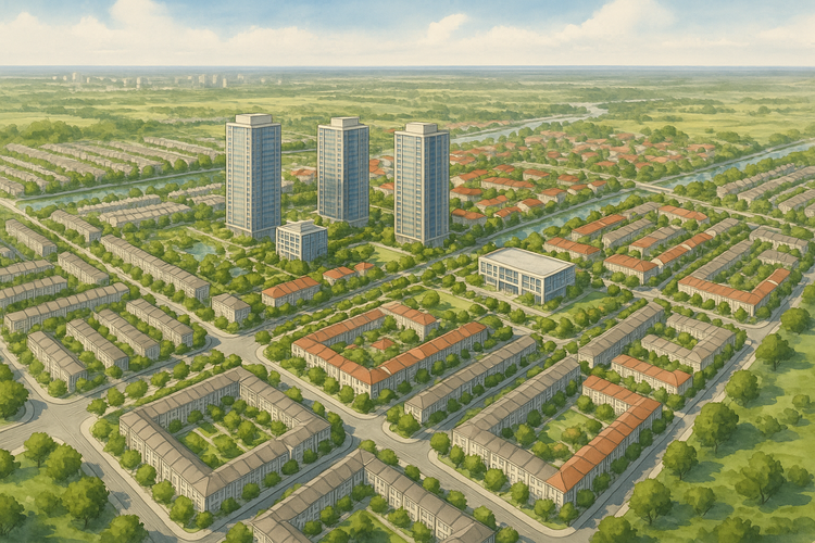 Hà Nam chọn nhà đầu tư dự án khu đô thị hơn 938 tỷ đồng tại thị xã Duy Tiên. Ảnh minh họa: TL