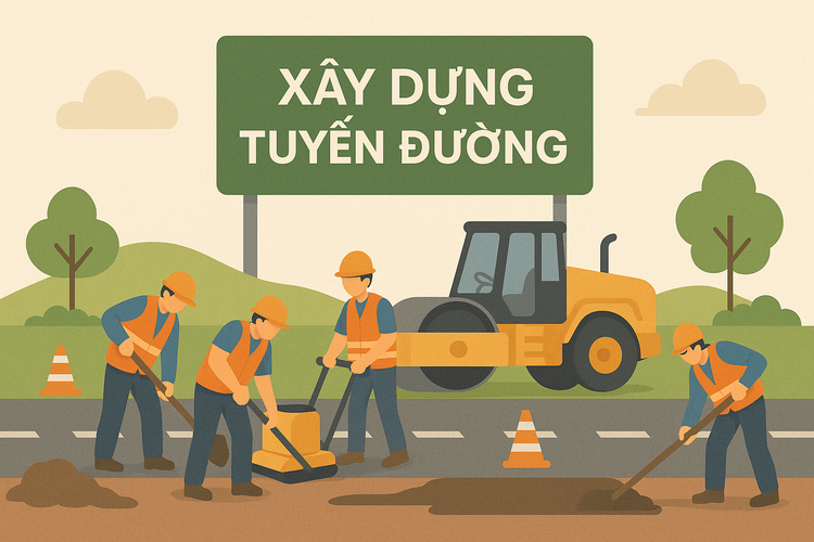995 tỷ đồng xây dựng tuyến đường số 7 đô thị Lam Sơn - Sao Vàng. Ảnh minh họa: TL
