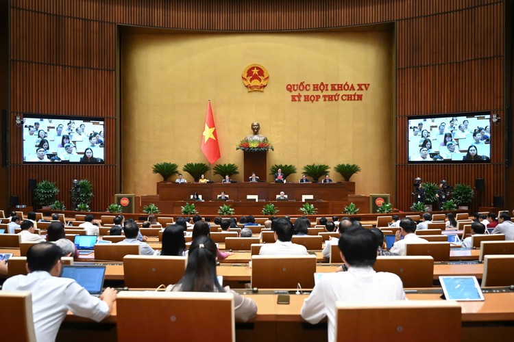 Quang cảnh phiên họp Quốc hội