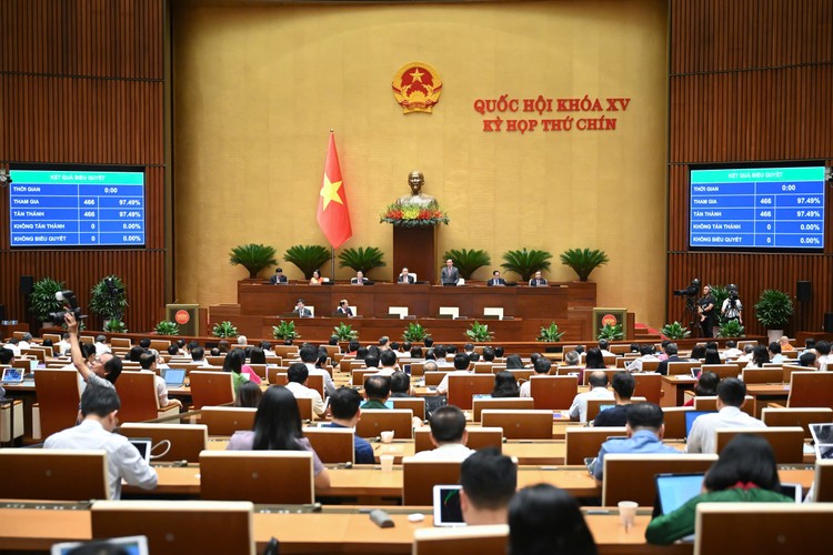 Cùng với việc xem xét các dự án luật, trong ngày 17/6, Quốc hội tiến hành thảo luận ở hội trường tình hình thực hiện kế hoạch phát triển kinh tế - xã hội và ngân sách nhà nước 