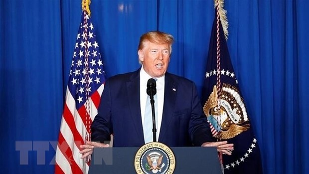 Tổng thống Mỹ Donald Trump. (Ảnh: AFP/TTXVN)