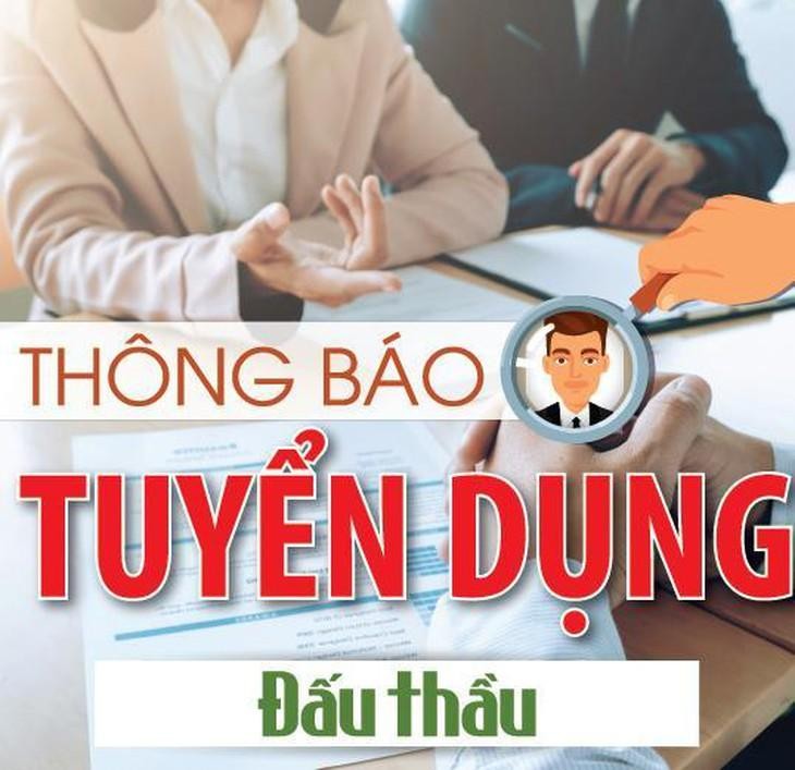 Báo Đấu thầu thông báo tuyển dụng nhân sự