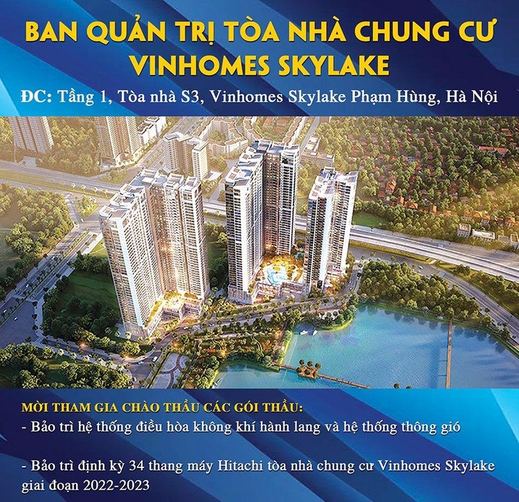 Thông báo mời thầu