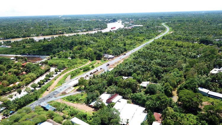 Tiến độ bàn giao mặt bằng trên địa phận Cần Thơ chậm so với kế hoạch. Ảnh minh họa: Nhã Chi