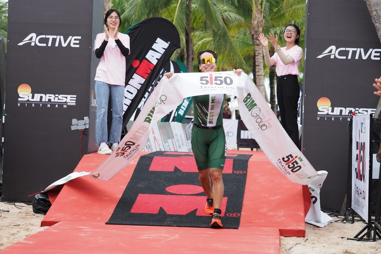 Những hình ảnh ấn tượng từ sự kiện 5150 Triathlon đầu tiên tại Việt Nam