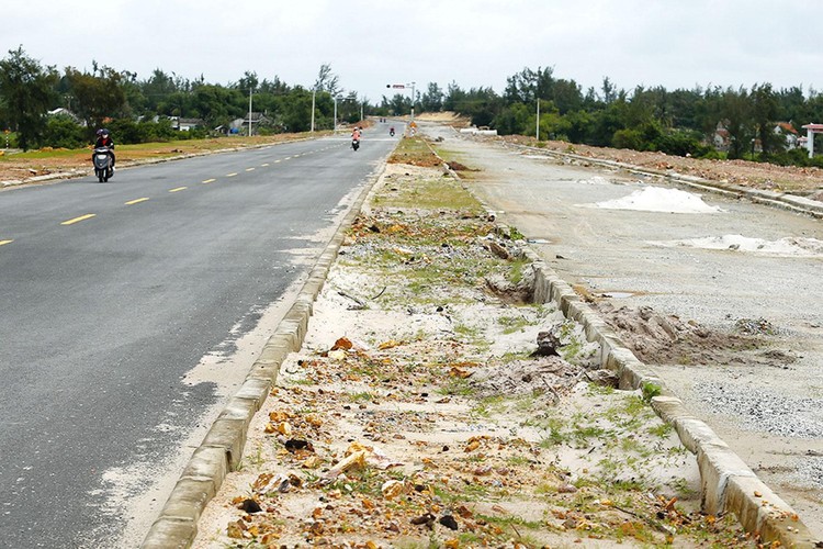 Gói thầu số 1A Thi công xây dựng công trình thuộc Dự án Đầu tư xây dựng công trình đường bộ ven biển từ Hòn Đất đi Kiên Lương có giá 1.259,86 tỷ đồng. Ảnh minh họa