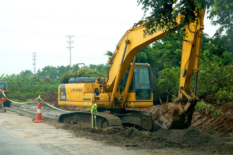 Gói thầu số 08 thuộc Dự án Đường giao thông Phượng Nghi - Cán Khê, huyện Như Thanh, tỉnh Thanh Hóa có giá dự toán 38,757 tỷ đồng, được đấu thầu qua mạng. Ảnh minh họa: Nhã Chi