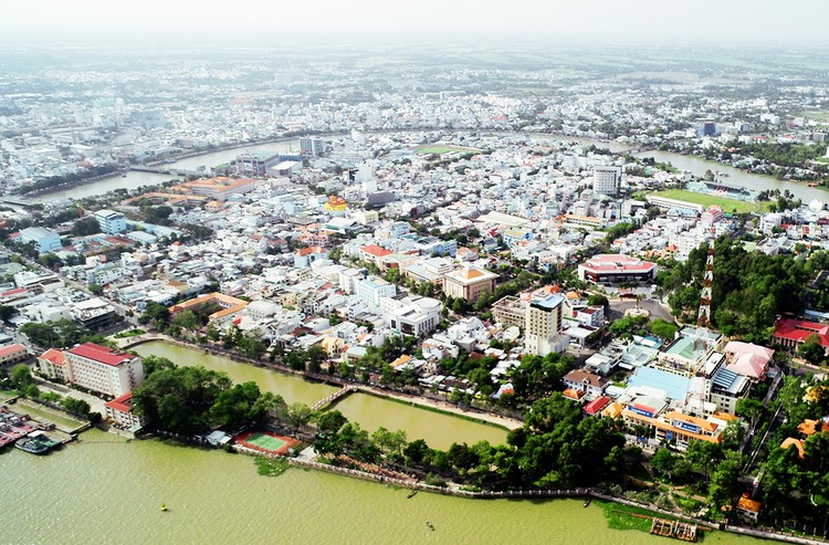 Tầm nhìn đến năm 2050, An Giang là tỉnh phát triển toàn diện, hiện đại, văn minh, sinh thái, bền vững. Ảnh Internet