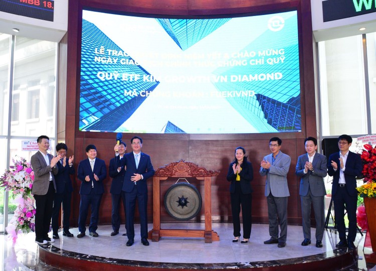 Chính thức giao dịch 5.100.000 chứng chỉ Quỹ ETF KIM GROWTH VN DIAMOND