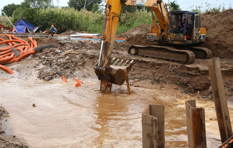 Gói thầu số 06 Xây lắp thuộc Dự án Sửa chữa các hạng mục công trình thủy lợi phục vụ Đông Xuân 2023 - 2024 có 2 nhà thầu tham dự. Ảnh minh họa: Tiên Giang