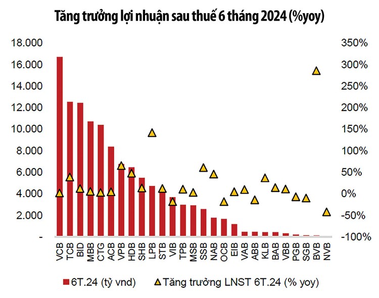 Nguồn: Báo cáo ngành ngân hàng của Agriseco