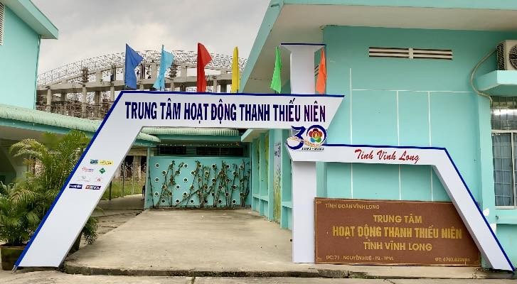 Trung tâm Hoạt động thanh thiếu niên tỉnh Vĩnh Long (ảnh Internet)