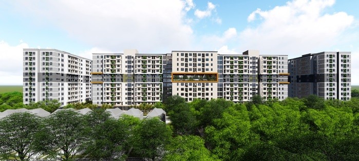 Công trình trên ô đất CT3 Thăng Long Green City - Dự án Đầu tư xây dựng Khu nhà ở xã hội Kim Chung, Đông Anh, Hà Nội