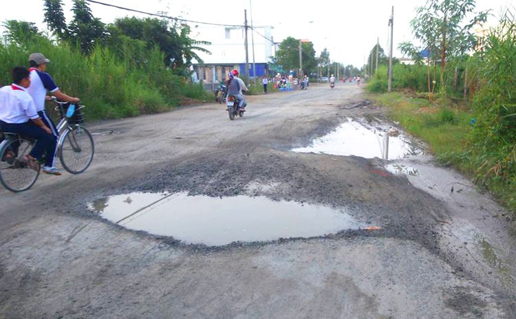 Gói thầu Thi công xây dựng công trình thuộc Dự án Sửa chữa đường Trần Quang Diệu và đường Tạ Uyên, Phường 9 (TP. Cà Mau, tỉnh Cà Mau) bị phản ánh thiếu khối lượng mời thầu. Ảnh minh họa: Khánh Hưng