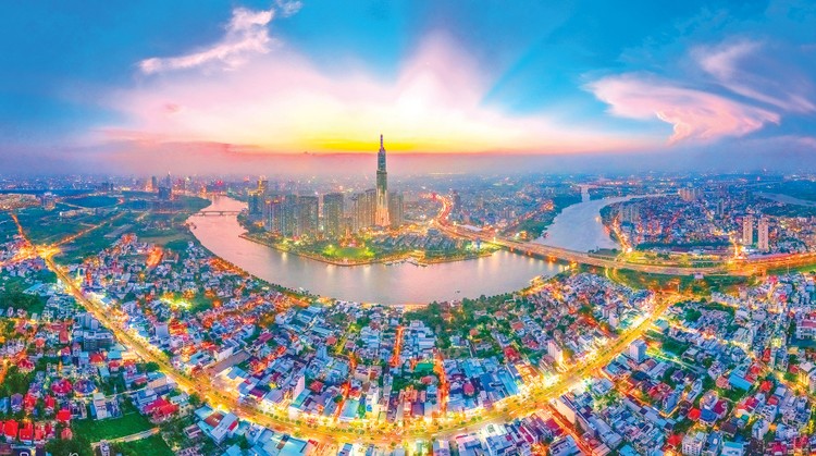 TP.HCM sẽ trở thành trung tâm tài chính quốc tế, nơi hội tụ dòng vốn lớn, là động lực thúc đẩy đổi mới sáng tạo, phát triển công nghệ cao... Ảnh: Đông Giang