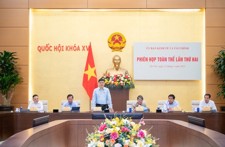 Ủy ban Kinh tế và Tài chính của Quốc hội họp phiên toàn thể lần thứ hai, thẩm tra Dự thảo Nghị quyết của Quốc hội về một số cơ chế, chính sách đặc thù, đặc biệt phát triển kinh tế tư nhân