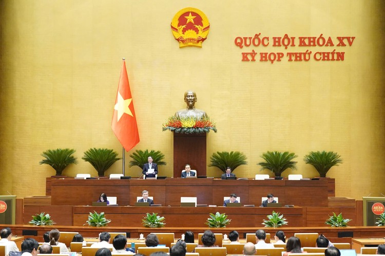 Phó Chủ tịch Quốc hội Nguyễn Đức Hải phát biểu điều hành phiên họp