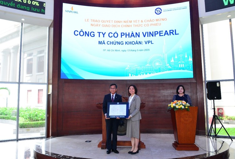 Niêm yết và chính thức giao dịch cổ phiếu VPL của Công ty CP Vinpearl