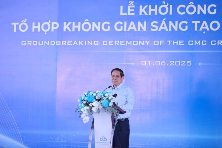 Thủ tướng Phạm Minh Chính khẳng định Chính phủ luôn luôn đồng hành cùng các doanh nghiệp. Ảnh: VGP/Nhật Bắc