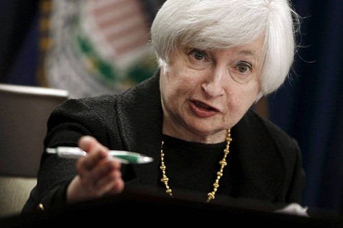 Chủ tịch FED - bà Janet Yellen. Ảnh: Reuters