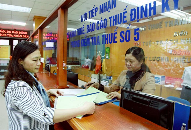 Thu thuế TNDN 4 tháng giảm 7,3% so với cùng kỳ. Ảnh: Internet 