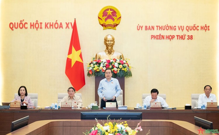 Phiên họp thứ 38 của Ủy ban Thường vụ Quốc hội dự kiến diễn ra trong 5 ngày. Ảnh: Nam An