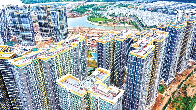 Phân khúc căn hộ tiếp tục dẫn dắt lượng giao dịch của thị trường bất động sản. Ảnh: Nhã Chi