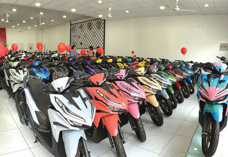 Nghị định 175/2025/NĐ-CP quy định mức thu lệ phí trước bạ lần đầu với xe máy là 2%. Ảnh: Nam Tiến