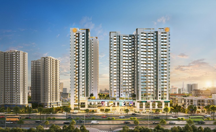 Moonlight Avenue có quy mô gần 9.000m2, bao gồm 2 toà tháp căn hộ cao 25 tầng, cung cấp ra thị trường hơn 800 sản phẩm