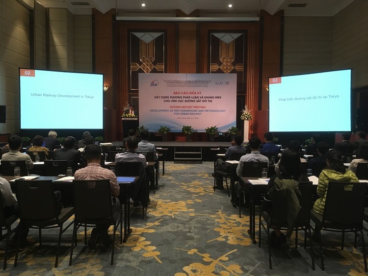 JICA hỗ trợ giám sát lượng phát thải khí nhà kính đường sắt đô thị Việt Nam